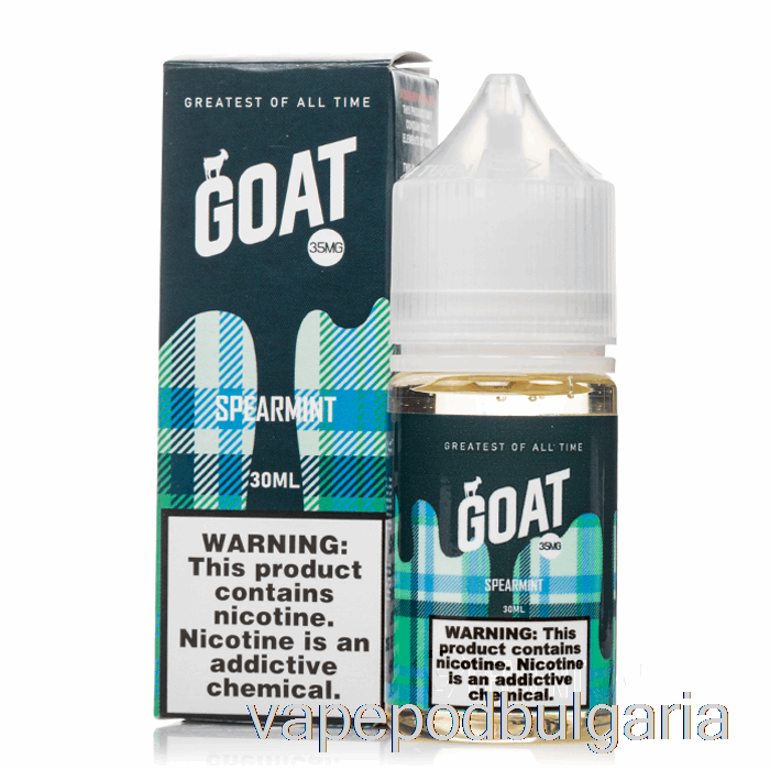 Vape 10000 Дръпки мента - кози соли - 30ml 35mg